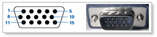 D Sub 15 Pin Connector